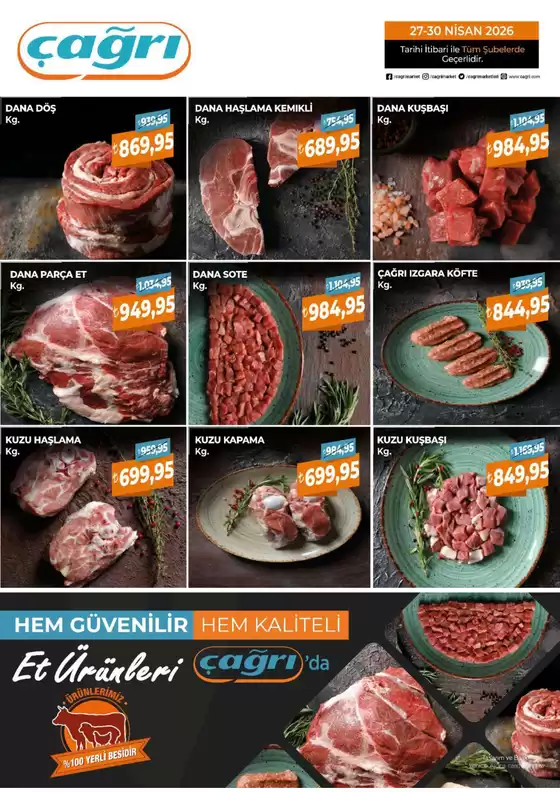 Çağrı Market kataloğu | Keşfedilecek yeni teklifler | 2026-04-27T00:00:00.000Z - 2026-04-30T00:00:00.000Z