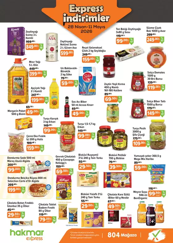 Hakmar Express kataloğu | 28 Nisan-11 Mayıs 2026 | 2026-04-28T00:00:00.000Z - 2026-05-11T00:00:00.000Z