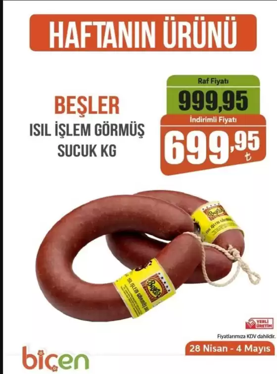 Biçen Market kataloğu | Oferta | 2026-04-28T00:00:00.000Z - 2026-05-04T00:00:00.000Z