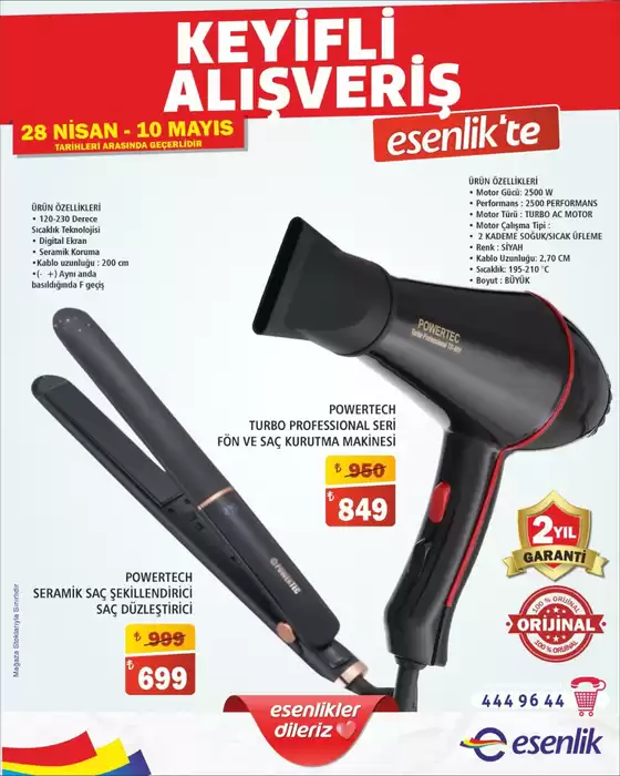 Esenlik kataloğu, Söğütlü (Trabzon) | Sizin için en iyi fırsatlarımız | 2026-04-28T00:00:00.000Z - 2026-05-10T00:00:00.000Z