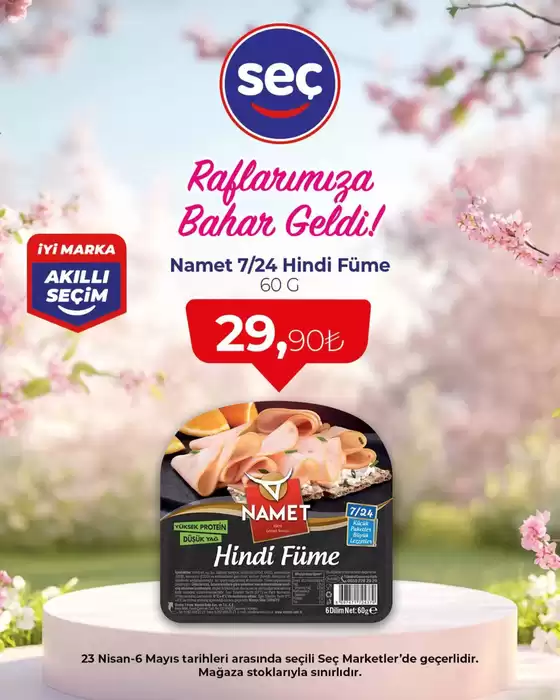 Seç Market kataloğu | En iyi fırsatlarımız | 2026-04-23T00:00:00.000Z - 2026-05-06T00:00:00.000Z