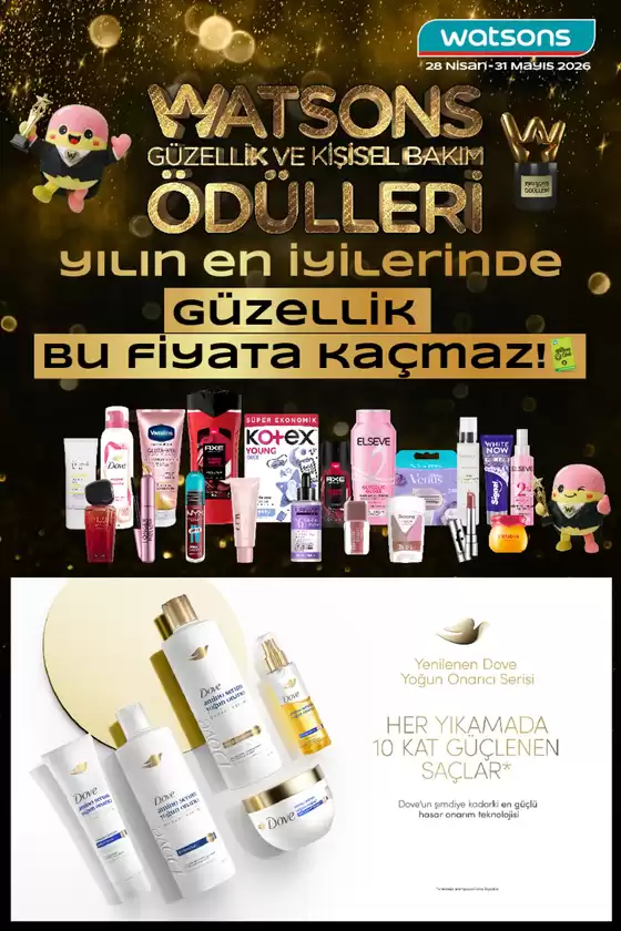 Watsons kataloğu, Belek | Herkes için cazip özel teklifler | 2026-04-28T00:00:00.000Z - 2026-05-31T00:00:00.000Z