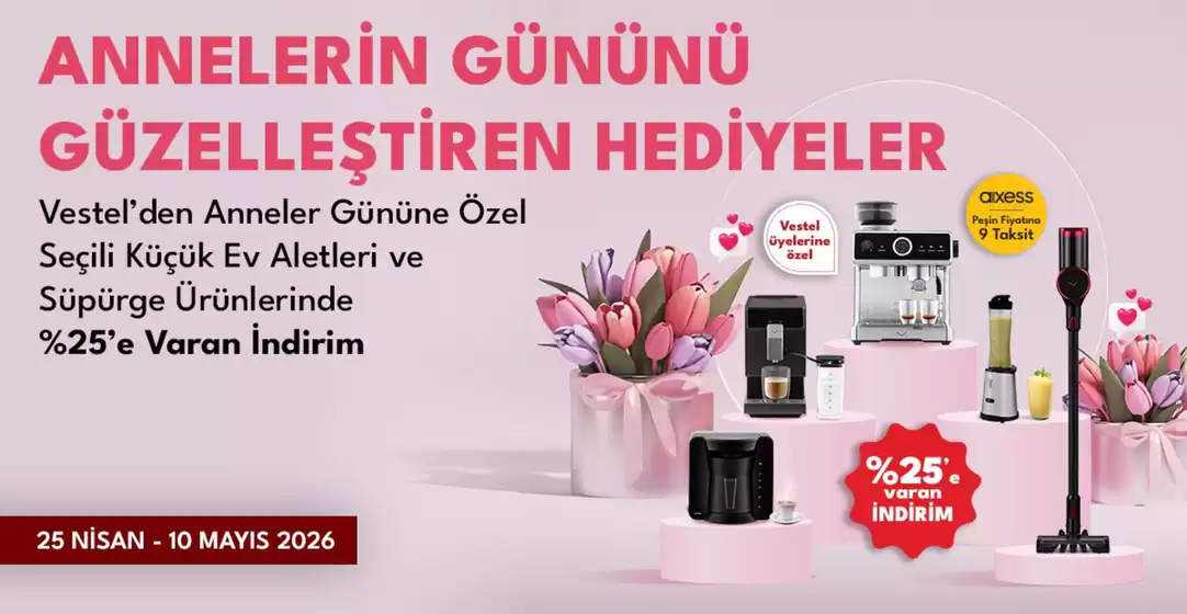 Vestel kataloğu, Urla | Oferta | 2026-05-05T00:00:00.000Z - 2026-05-10T00:00:00.000Z