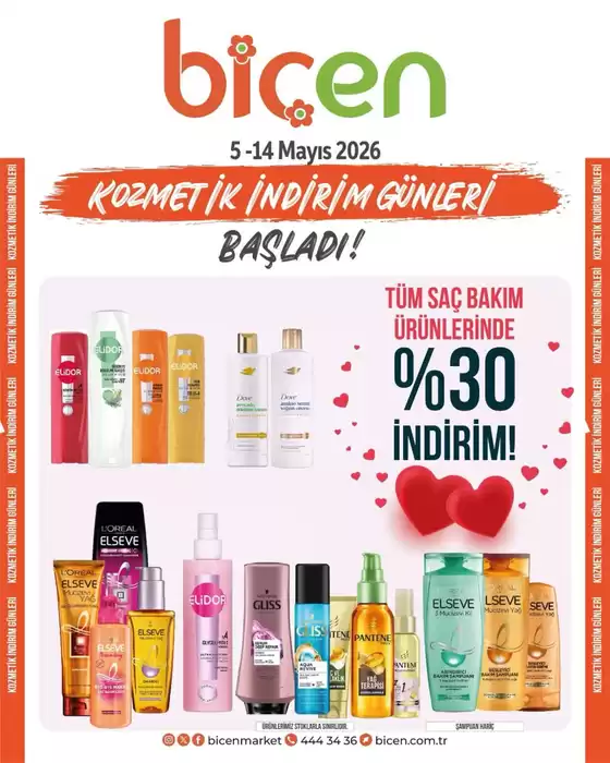 Biçen Market kataloğu | Oferta | 2026-05-05T00:00:00.000Z - 2026-05-14T00:00:00.000Z
