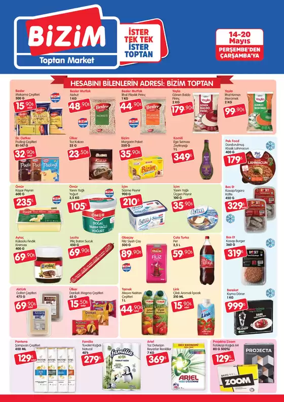 Bizim Toptan kataloğu | Oferta | 2026-05-14T00:00:00.000Z - 2026-05-20T00:00:00.000Z