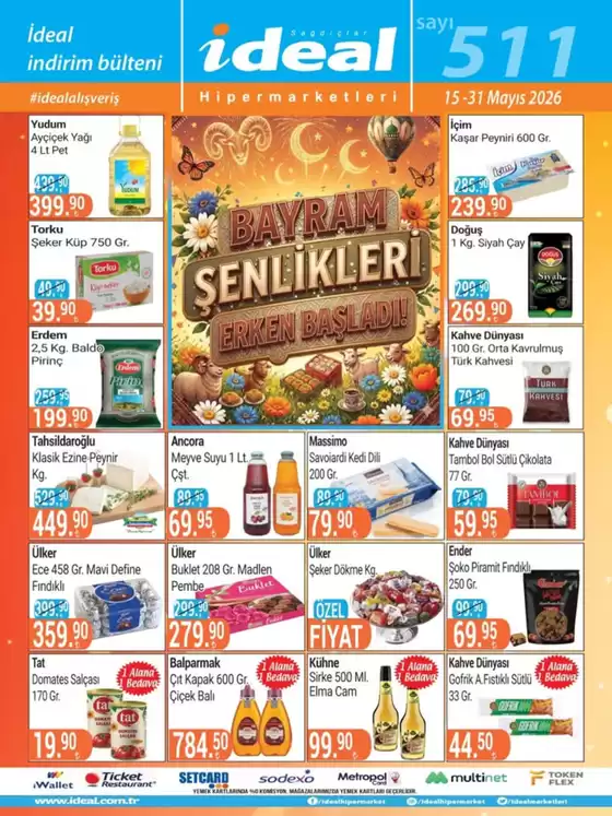 İdeal Hipermarket kataloğu | Oferta | 2026-05-14T00:00:00.000Z - 2026-05-31T00:00:00.000Z