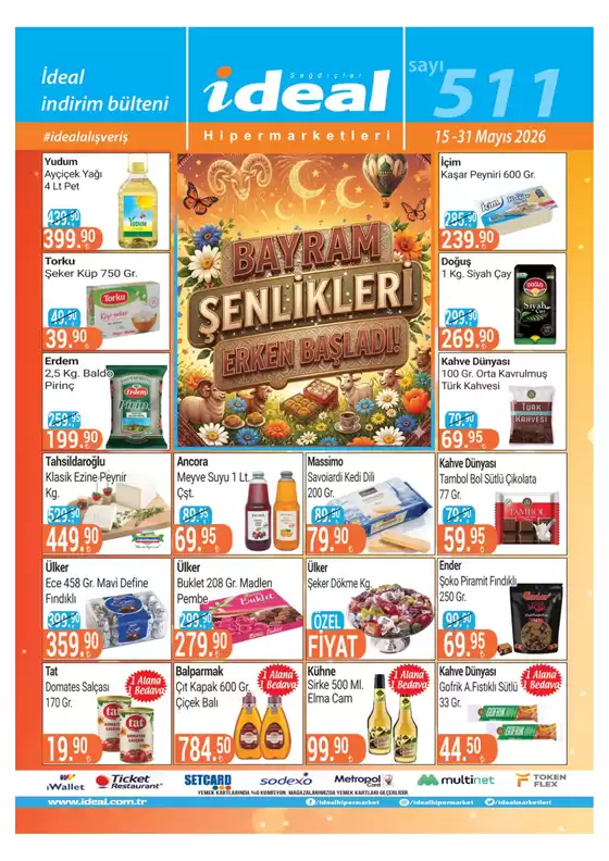 İdeal Hipermarket kataloğu | Bulten | 2026-05-15T00:00:00.000Z - 2026-05-31T00:00:00.000Z