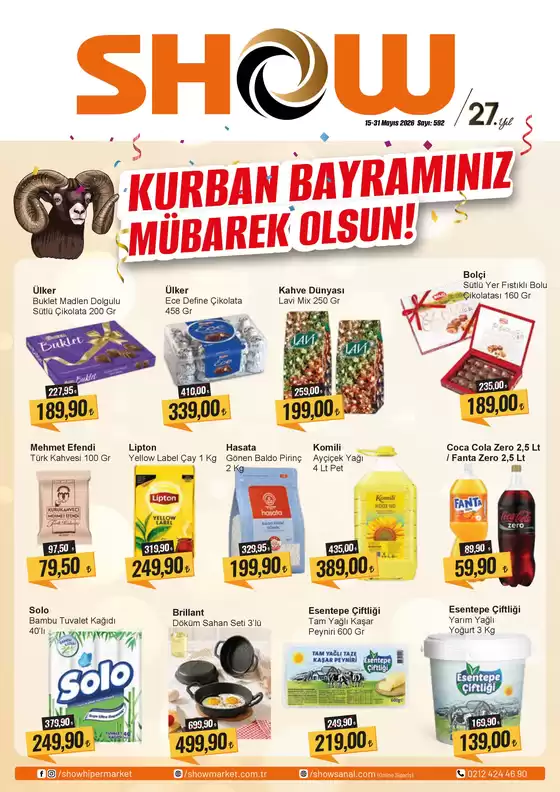Show Market kataloğu | Show Market katalog | 2026-05-15T00:00:00.000Z - 2026-05-31T00:00:00.000Z
