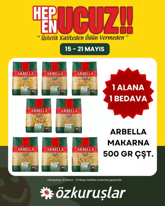 Özkuruşlar kataloğu | Oferta | 2026-05-15T00:00:00.000Z - 2026-05-21T00:00:00.000Z