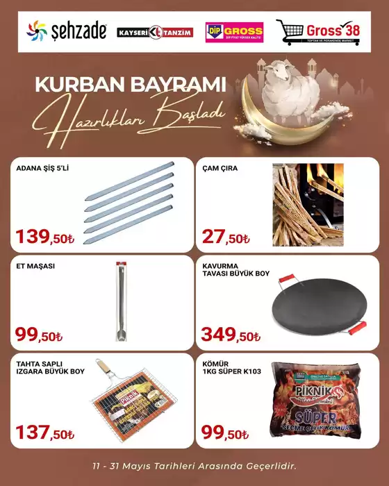 Şehzade kataloğu | Fırsat avcıları için teklifler | 2026-05-11T00:00:00.000Z - 2026-05-31T00:00:00.000Z