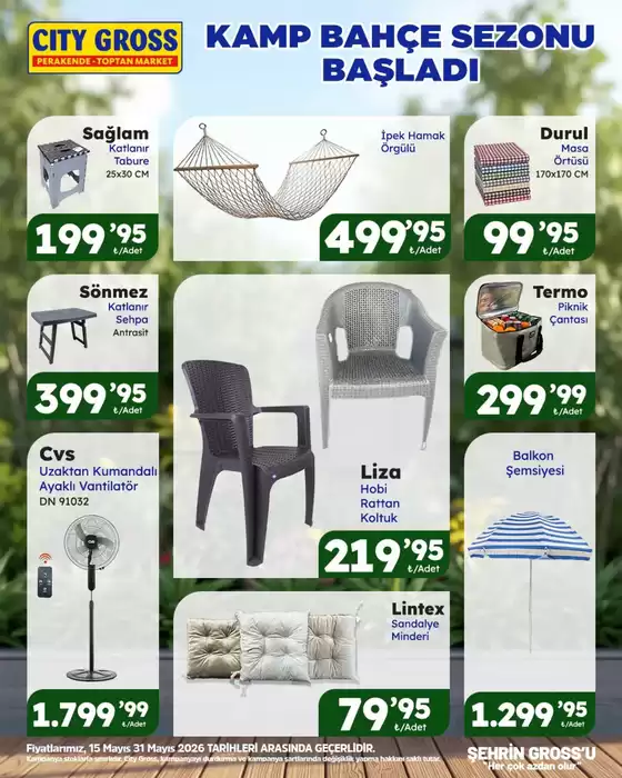 City Gross kataloğu, Akçatekir | Tasarrufçular için en iyi teklifler | 2026-05-15T00:00:00.000Z - 2026-05-31T00:00:00.000Z