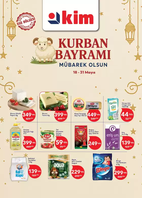 Kim Market kataloğu, Bahçe (Düzce) | Fırsat avcıları için harika teklifler | 2026-05-18T00:00:00.000Z - 2026-05-31T00:00:00.000Z