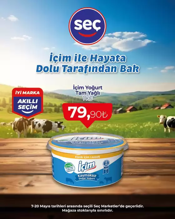 Seç Market kataloğu | Cazip teklifleri keşfedin | 2026-05-07T00:00:00.000Z - 2026-05-20T00:00:00.000Z
