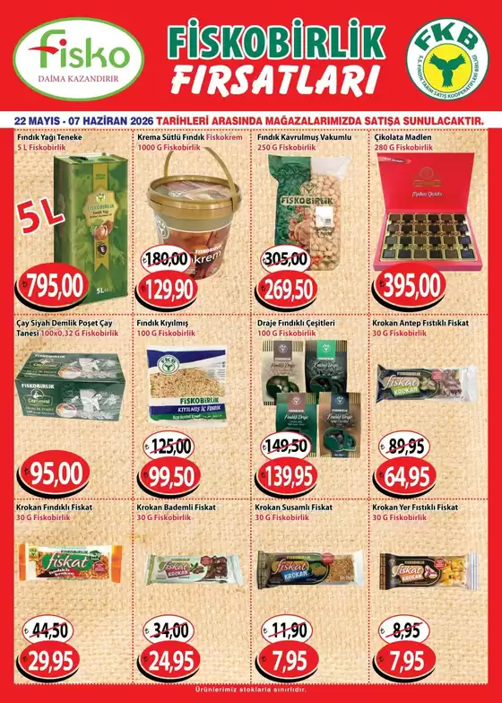 Fiskomar kataloğu, Şamlar (İstanbul) | Özel fırsatlar | 2026-05-22T00:00:00.000Z - 2026-06-07T00:00:00.000Z