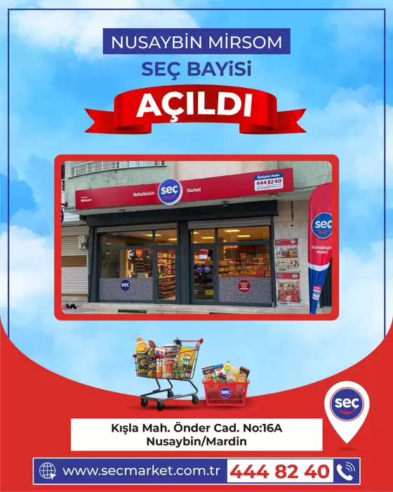 Seç Market kataloğu, Aslıhantepeciği | Seç Market katalog | 2026-05-25T00:00:00.000Z - 2026-06-08T00:00:00.000Z