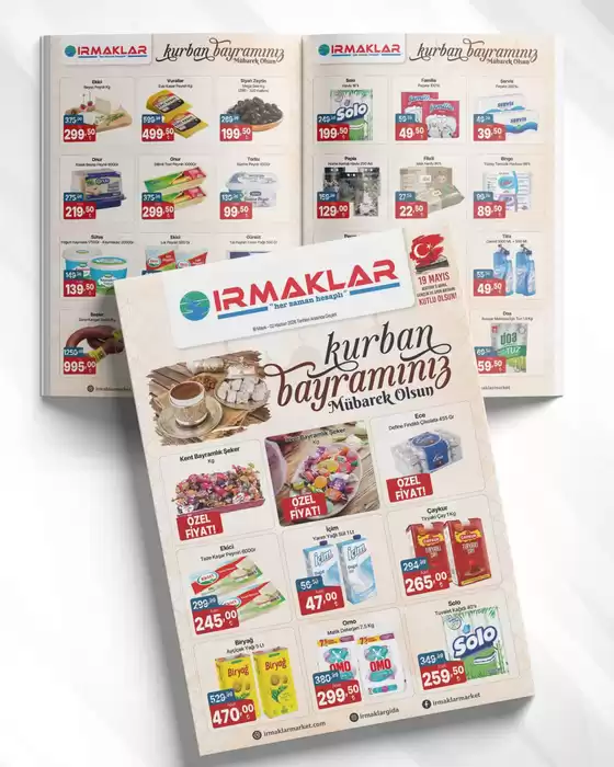 Irmaklar Market kataloğu, Şamlar (İstanbul) | Oferta | 2026-05-25T00:00:00.000Z - 2026-06-02T00:00:00.000Z