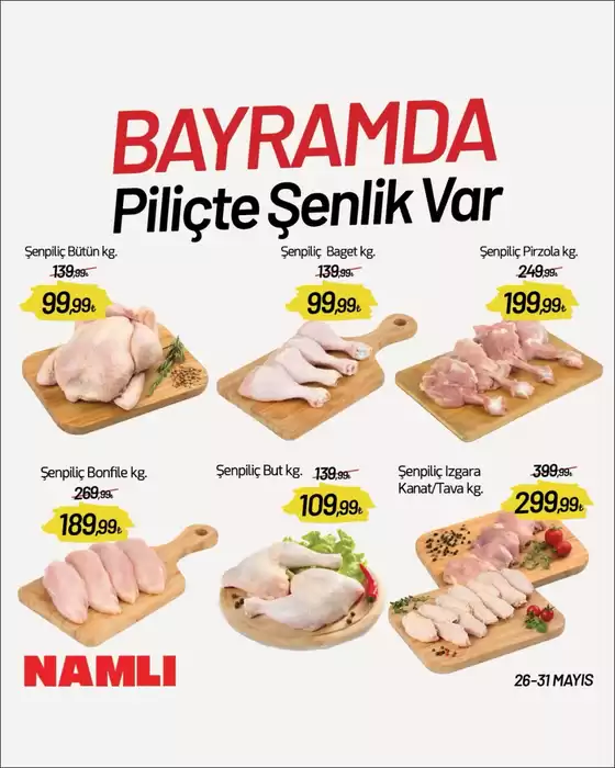 Namlı Hipermarketleri kataloğu | Tüm müşteriler için harika teklif | 2026-05-26T00:00:00.000Z - 2026-05-31T00:00:00.000Z