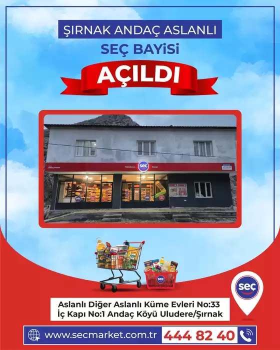 Seç Market kataloğu, Aslıhantepeciği | Sizin için özel teklifler | 2026-05-27T00:00:00.000Z - 2026-06-10T00:00:00.000Z
