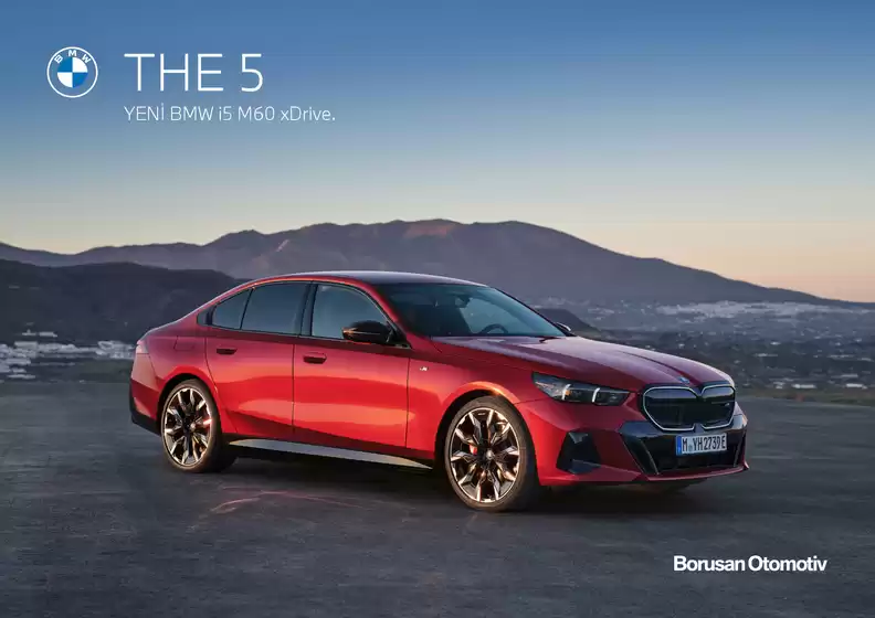 BMW kataloğu | BMW i5 M60 xDrive Brosur | 2026-05-28T00:00:00.000Z - 2026-06-11T00:00:00.000Z