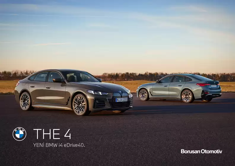 BMW kataloğu | BMW i4 eDrive40 Brosur | 2026-05-28T00:00:00.000Z - 2026-06-11T00:00:00.000Z