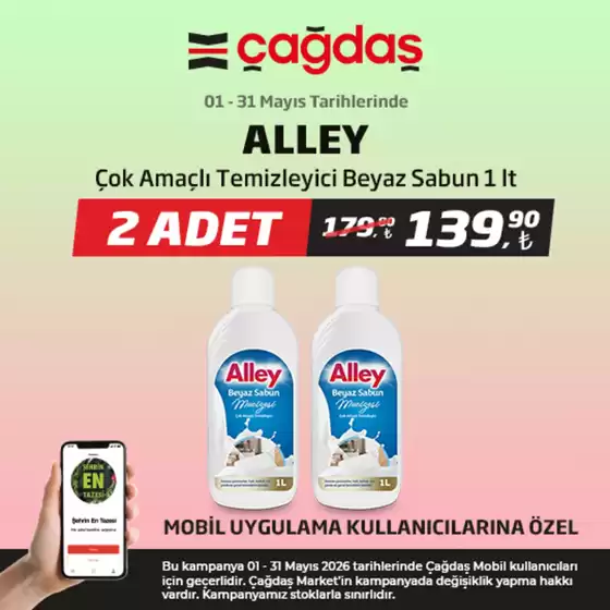 Çağdaş kataloğu | Müşterilerimiz için özel fırsatlar | 2026-05-01T00:00:00.000Z - 2026-05-31T00:00:00.000Z