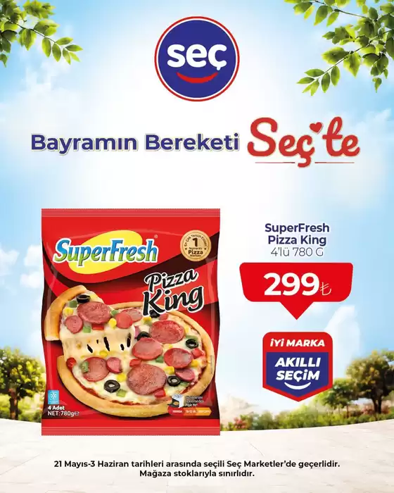 Seç Market kataloğu, Kavak (Samsun) | Seç Market katalog | 2026-05-21T00:00:00.000Z - 2026-06-03T00:00:00.000Z
