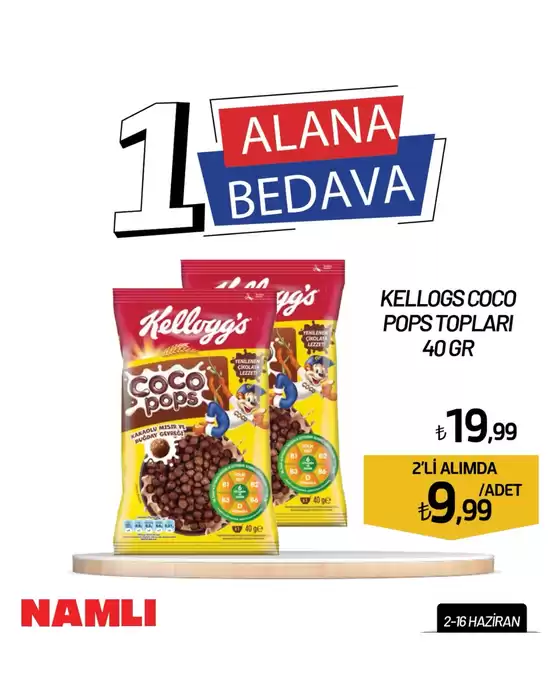 Namlı Hipermarketleri kataloğu | Güncel fırsatlar ve teklifler | 2026-06-02T00:00:00.000Z - 2026-06-16T00:00:00.000Z