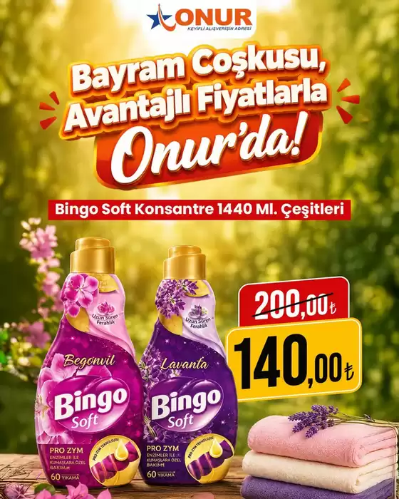 Onur Hipermarketleri kataloğu | Şimdi fırsatlarımızla tasarruf edin | 2026-06-02T00:00:00.000Z - 2026-06-16T00:00:00.000Z