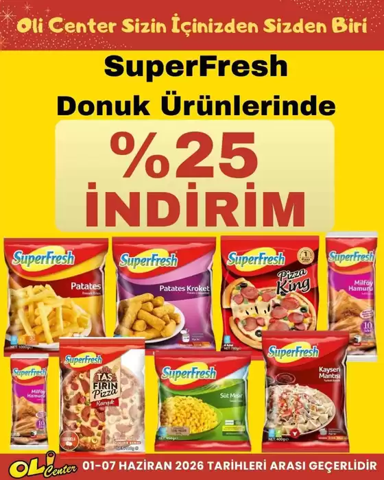 Olicenter Marketçilik kataloğu | Güncel fırsatlar ve teklifler | 2026-06-01T00:00:00.000Z - 2026-06-07T00:00:00.000Z