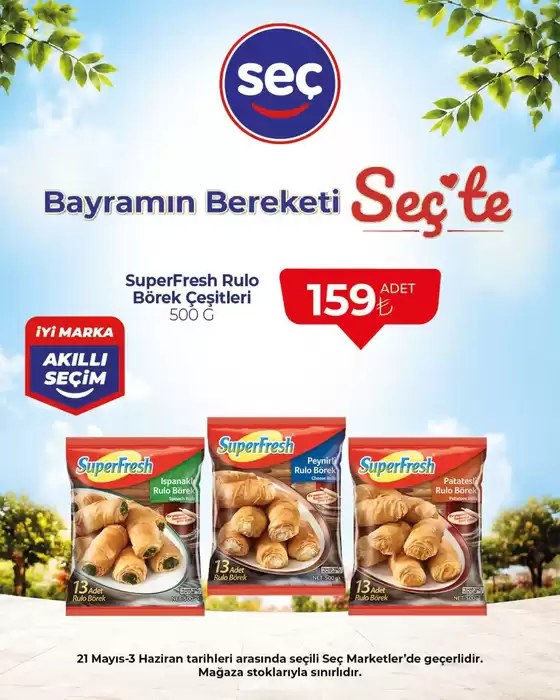 Seç Market kataloğu | Tüm fırsat avcıları için en iyi teklifler | 2026-05-21T00:00:00.000Z - 2026-06-03T00:00:00.000Z