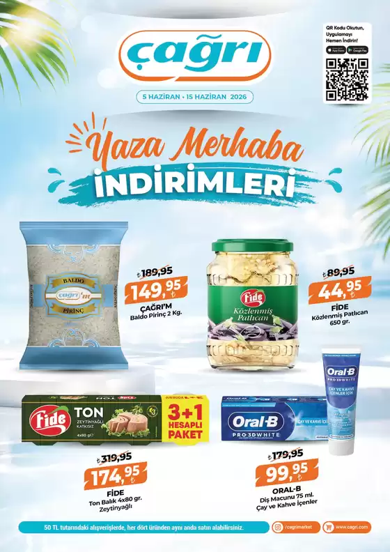 Çağrı Market kataloğu, Akkışla | Çağrı Market katalog | 2026-06-05T00:00:00.000Z - 2026-06-15T00:00:00.000Z