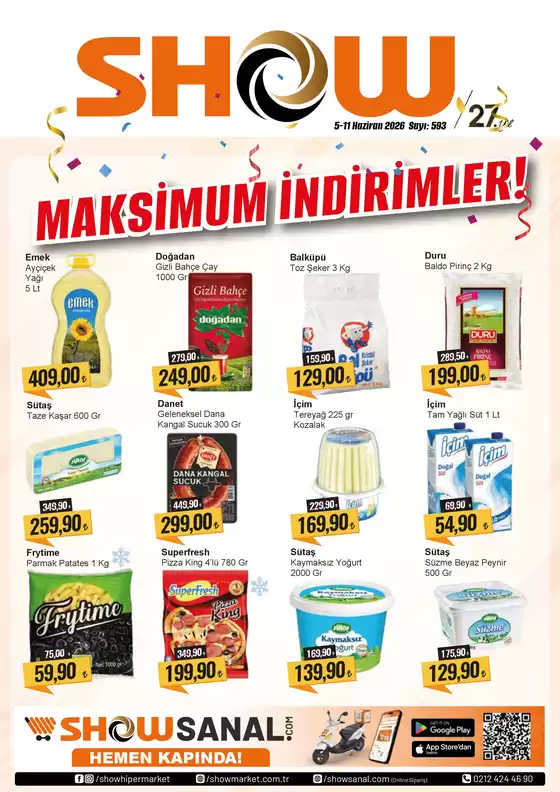Show Market kataloğu | Show Market katalog | 2026-06-05T00:00:00.000Z - 2026-06-11T00:00:00.000Z