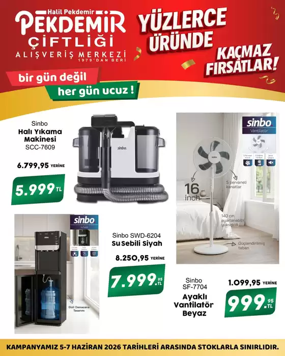 Pekdemir kataloğu | Özel fırsatlar | 2026-06-05T00:00:00.000Z - 2026-06-07T00:00:00.000Z