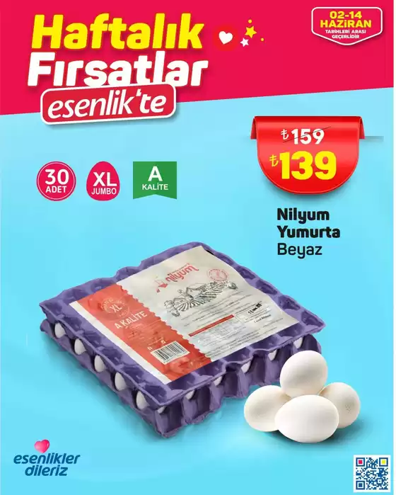 Esenlik kataloğu | Tasarrufçular için en iyi teklifler | 2026-06-02T00:00:00.000Z - 2026-06-14T00:00:00.000Z