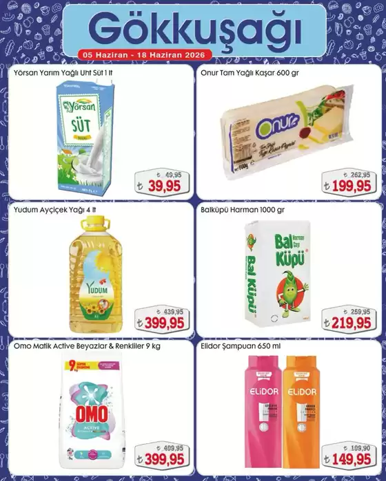 Gökkuşağı Market kataloğu, Kocabaş | Oferta | 2026-06-08T00:00:00.000Z - 2026-06-18T00:00:00.000Z