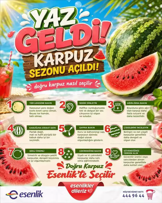 Esenlik kataloğu | Seçili ürünlerde harika indirimler | 2026-06-09T00:00:00.000Z - 2026-06-23T00:00:00.000Z