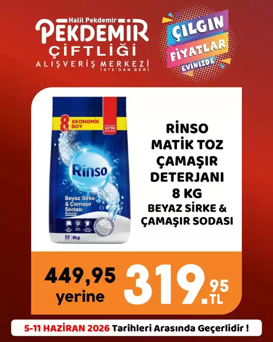 Pekdemir kataloğu | Müşterilerimiz için özel fırsatlar | 2026-06-05T00:00:00.000Z - 2026-06-11T00:00:00.000Z