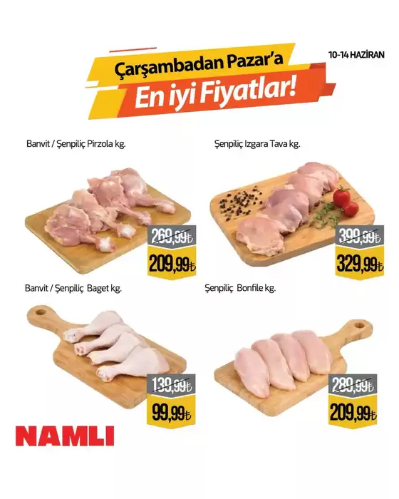 Namlı Hipermarketleri kataloğu | Keşfedilecek yeni teklifler | 2026-06-10T00:00:00.000Z - 2026-06-14T00:00:00.000Z
