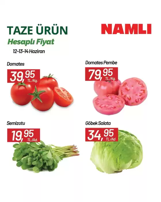 Namlı Hipermarketleri kataloğu | Cazip teklifleri keşfedin | 2026-06-12T00:00:00.000Z - 2026-06-14T00:00:00.000Z