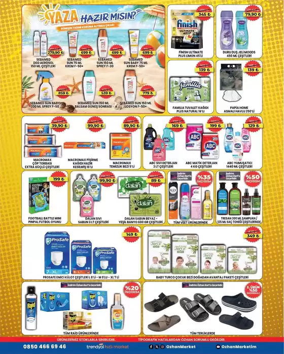 Özhan Market kataloğu | Seçili ürünlerde harika indirimler | 2026-06-12T00:00:00.000Z - 2026-06-26T00:00:00.000Z