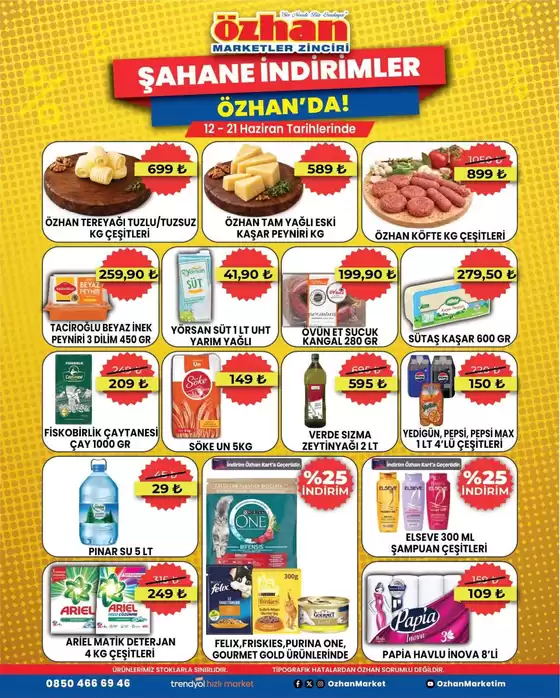 Özhan Market kataloğu | Müşterilerimiz için özel fırsatlar | 2026-06-12T00:00:00.000Z - 2026-06-21T00:00:00.000Z