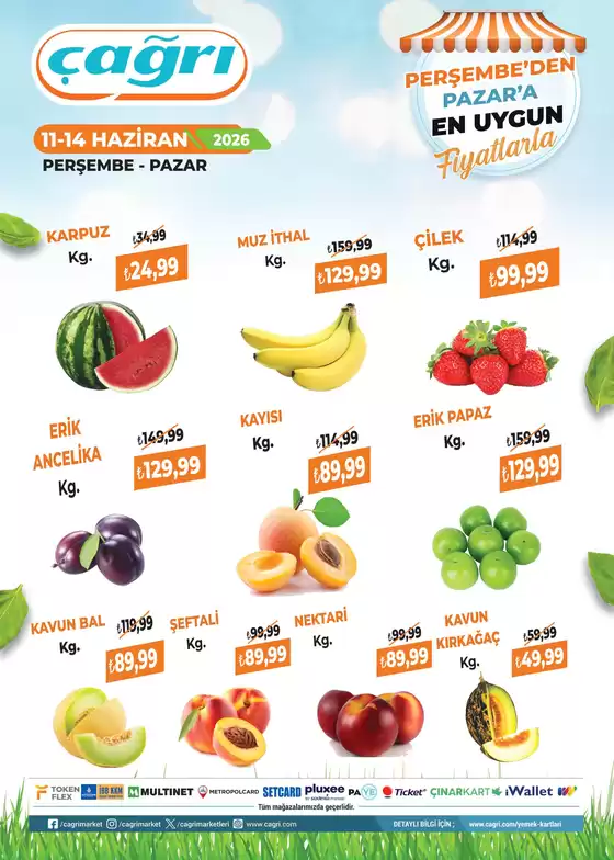 Çağrı Market kataloğu | En iyi fırsatlar ve indirimler | 2026-06-11T00:00:00.000Z - 2026-06-14T00:00:00.000Z