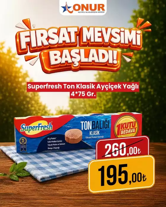 Onur Hipermarketleri kataloğu | En iyi fırsatlar ve indirimler | 2026-06-13T00:00:00.000Z - 2026-06-27T00:00:00.000Z