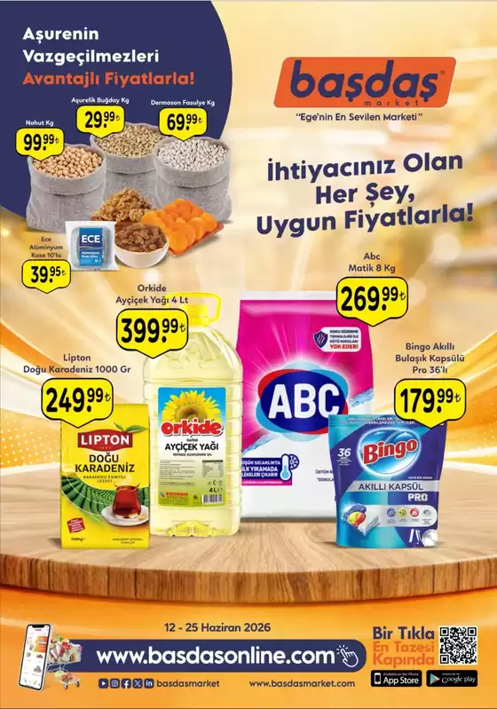 Başdaş Market kataloğu | Başdaş Market katalog | 2026-06-12T00:00:00.000Z - 2026-06-25T00:00:00.000Z