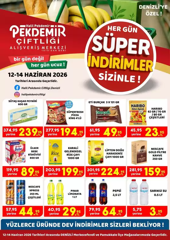 Pekdemir kataloğu | Tüm fırsat avcıları için en iyi teklifler | 2026-06-12T00:00:00.000Z - 2026-06-14T00:00:00.000Z