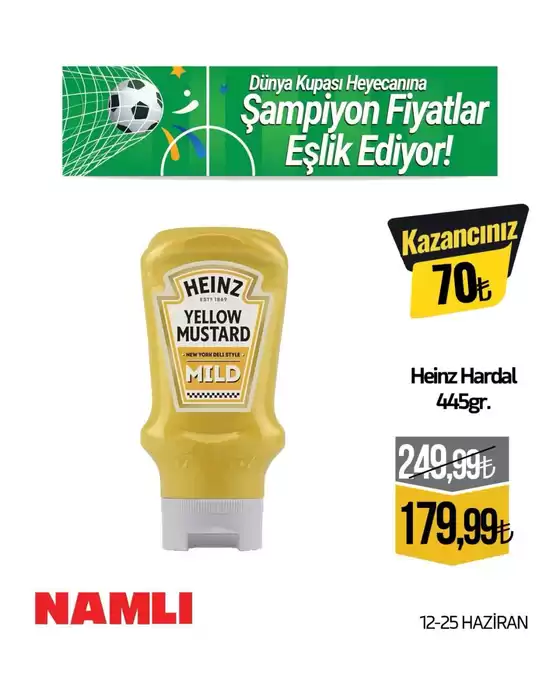Namlı Hipermarketleri kataloğu | Özel fırsatlar | 2026-06-12T00:00:00.000Z - 2026-06-25T00:00:00.000Z