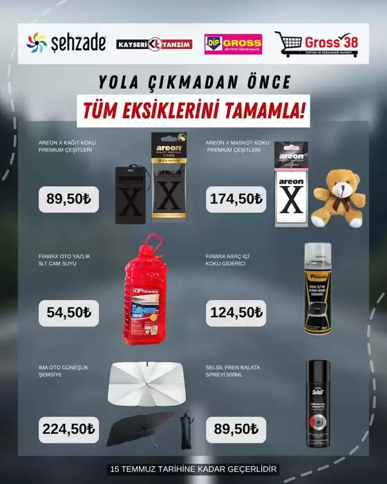 Şehzade kataloğu, Kayseri | Şehzade katalog | 2026-06-16T00:00:00.000Z - 2026-07-15T00:00:00.000Z