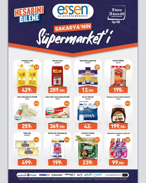 Essen AVM kataloğu | Keşfedilecek yeni teklifler | 2026-06-16T00:00:00.000Z - 2026-06-28T00:00:00.000Z