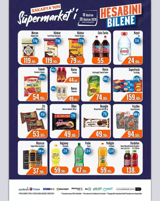 Essen AVM kataloğu | En iyi fırsatlarımız | 2026-06-16T00:00:00.000Z - 2026-06-28T00:00:00.000Z