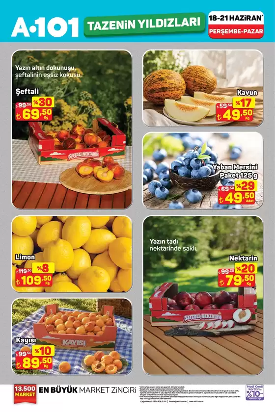A101 kataloğu | Özel fırsatlar | 2026-06-18T00:00:00.000Z - 2026-06-21T00:00:00.000Z